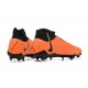 Cheap Nike Phantom Luna Elite FG High Top Orange Black Soccer Shoes Sale