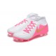 Cheap Nike Phantom Luna Elite FG High Top Peach White Gold Soccer Shoes Sale