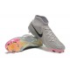 Cheap Nike Phantom Luna Elite FG High Top Pink Grey Black Soccer Shoes Sale