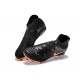 Cheap Nike Phantom Luna Elite FG High Top Soccer Shoes Black Orange Sale