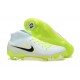 Cheap Nike Phantom Luna Elite FG High Top White Black Yellow Green Soccer Shoes Sale