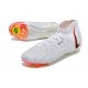 Cheap Nike Phantom Luna Elite FG High Top White Orange Soccer Shoes Sale