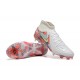 Cheap Nike Phantom Luna Elite FG High Top White Orange Soccer Shoes Sale