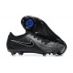 Cheap Nike Phantom Luna Elite FG Low All Black Soccer Shoes Sale