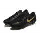 Cheap Nike Phantom Luna Elite FG Low Black Gold Soccer Shoes Sale