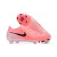 Cheap Nike Phantom Luna Elite FG Low Black Pink Soccer Shoes Sale