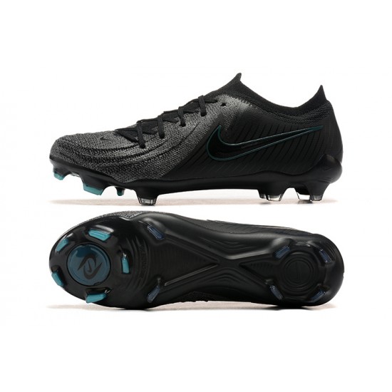 Cheap Nike Phantom Luna Elite FG Low Black Soccer Shoes Sale