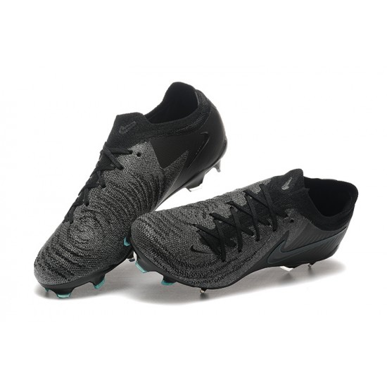 Cheap Nike Phantom Luna Elite FG Low Black Soccer Shoes Sale