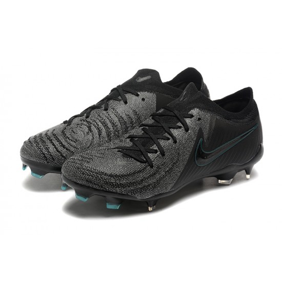 Cheap Nike Phantom Luna Elite FG Low Black Soccer Shoes Sale