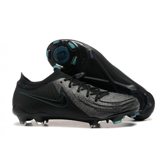 Cheap Nike Phantom Luna Elite FG Low Black Soccer Shoes Sale