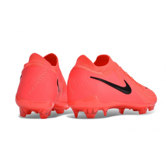 Cheap Nike Phantom Luna Elite FG Low Peach Black Soccer Shoes Sale