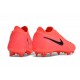 Cheap Nike Phantom Luna Elite FG Low Peach Black Soccer Shoes Sale