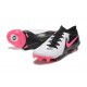 Cheap Nike Phantom Luna Elite FG Low Pink Black White Soccer Shoes Sale