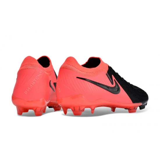 Cheap Nike Phantom Luna Elite FG Low Purple Black Peach Soccer Shoes Sale