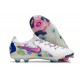 Cheap Nike Phantom Luna Elite FG Low Soccer Shoes White Purple Blue Sale