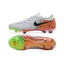 Nike Phantom Luna Elite FG Low White Green Soccer Shoes 