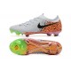 Cheap Nike Phantom Luna Elite FG Low White Green Soccer Shoes Sale