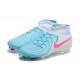 Cheap Nike Phantom Luna Elite FG Ltblue Beige Pink High Soccer Shoes Sale