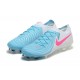 Cheap Nike Phantom Luna Elite FG Ltblue Beige Pink Low Soccer Shoes Sale