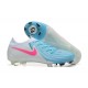 Cheap Nike Phantom Luna Elite FG Ltblue Beige Pink Low Soccer Shoes Sale