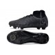 Cheap Nike Phantom Luna Elite NU FG All Black High Soccer Shoes Sale