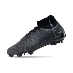 Nike Phantom Luna Elite NU FG All Black High Soccer Shoes