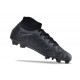 Cheap Nike Phantom Luna Elite NU FG All Black High Soccer Shoes Sale