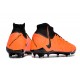 Cheap Nike Phantom Luna Elite NU FG Black Orange High Soccer Shoes Sale