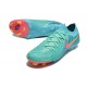 Cheap Nike Phantom Luna Elite NU FG Green Ltblue Pink Low Soccer Shoes Sale