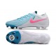 Cheap Nike Phantom Luna Elite NU FG Grey Ltblue Pink Low Soccer Shoes Sale