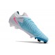 Cheap Nike Phantom Luna Elite NU FG Grey Ltblue Pink Low Soccer Shoes Sale