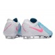 Cheap Nike Phantom Luna Elite NU FG Grey Ltblue Pink Low Soccer Shoes Sale