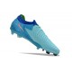 Cheap Nike Phantom Luna Elite NU FG Ltblue Blue Pink Low Soccer Shoes Sale