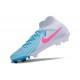 Cheap Nike Phantom Luna Elite NU FG Ltblue Pink Grey High Soccer Shoes Sale