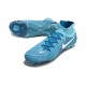 Cheap Nike Phantom Luna Elite NU FG Ltblue White High Soccer Shoes Sale