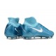 Cheap Nike Phantom Luna Elite NU FG Ltblue White High Soccer Shoes Sale