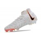 Cheap Nike Phantom Luna Elite NU FG Orange Grey Black White High Soccer Shoes Sale