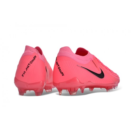 Cheap Nike Phantom Luna Elite NU FG Pink Black Low Soccer Shoes Sale