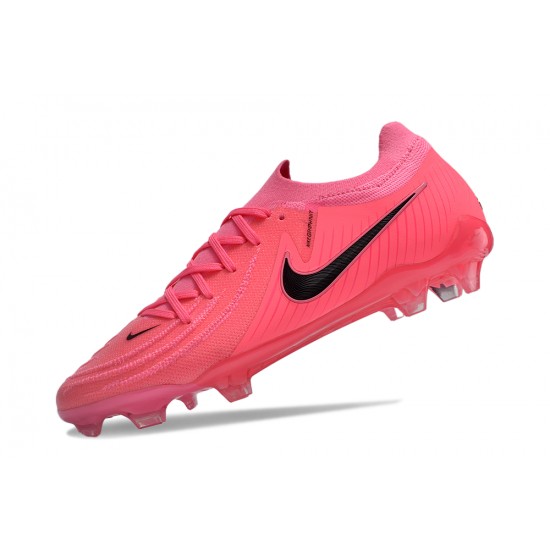 Cheap Nike Phantom Luna Elite NU FG Pink Black Low Soccer Shoes Sale