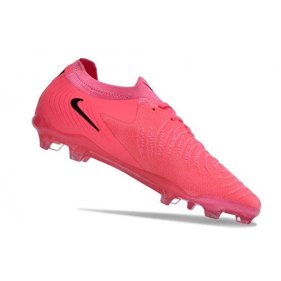 Cheap Nike Phantom Luna Elite NU FG Pink Black Low Soccer Shoes Sale