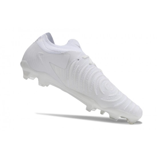 Cheap Nike Phantom Luna Elite NU FG White Beige Low Soccer Shoes Sale