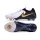 Cheap Nike Phantom Luna Elite NU FG White Black Gold Low Soccer Shoes Sale