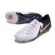 Cheap Nike Phantom Luna Elite NU FG White Black Gold Low Soccer Shoes Sale