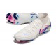 Cheap Nike Phantom Luna Elite NU FG White Blue Pink High Soccer Shoes Sale