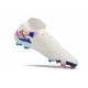 Cheap Nike Phantom Luna Elite NU FG White Blue Pink High Soccer Shoes Sale