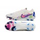 Cheap Nike Phantom Luna Elite NU FG White Blue Pink Low Soccer Shoes Sale