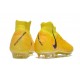 Cheap Nike Phantom Luna Elite NU FG Yellow Black High Soccer Shoes Sale