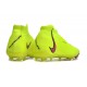 Cheap Nike Phantom Luna Elite NU FG Yellow Brown High Soccer Shoes Sale