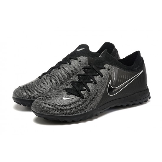 Cheap Nike Phantom Luna Elite TF Black Soccer Shoes Sale