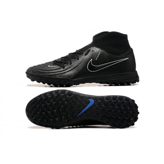 Cheap Nike Phantom Luna Elite TF High Top Black Soccer Shoes Sale